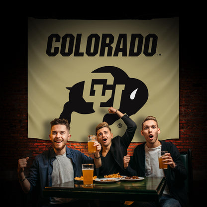 Colorado Buffaloes Hanging wall tapestry Lifestyle image
