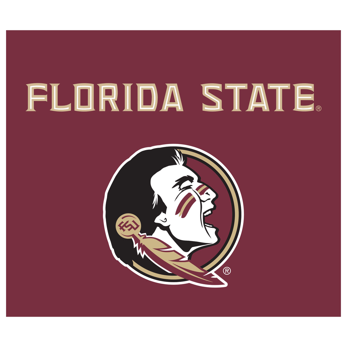 Florida State Seminoles NCAA Hanging wall tapestry flat artwork