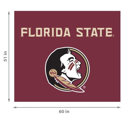 Florida State Seminoles NCAA Hanging wall tapestry Dimensions