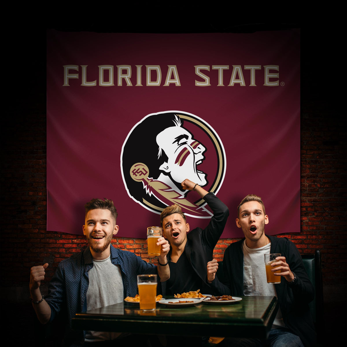 Florida State Seminoles Hanging wall tapestry Lifestyle image
