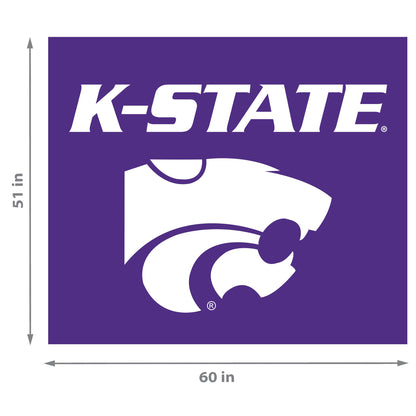 Kansas State Wildcats NCAA Hanging wall tapestry Dimensions
