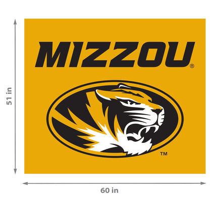 Missouri Tigers NCAA Hanging wall tapestry Dimensions