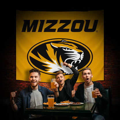 Missouri Tigers Hanging wall tapestry Lifestyle image