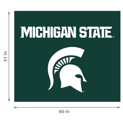 Michigan State Spartans NCAA Hanging wall tapestry Dimensions