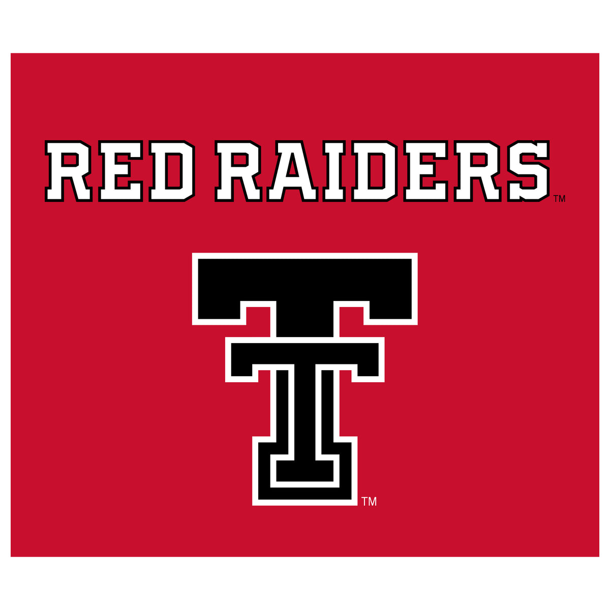 Texas Tech Red Raiders NCAA Hanging wall tapestry flat artwork