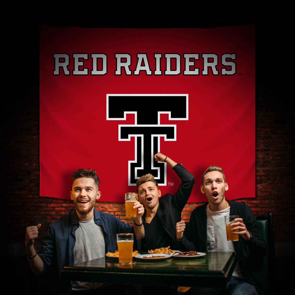 Texas Tech Red Raiders Hanging wall tapestry Lifestyle image