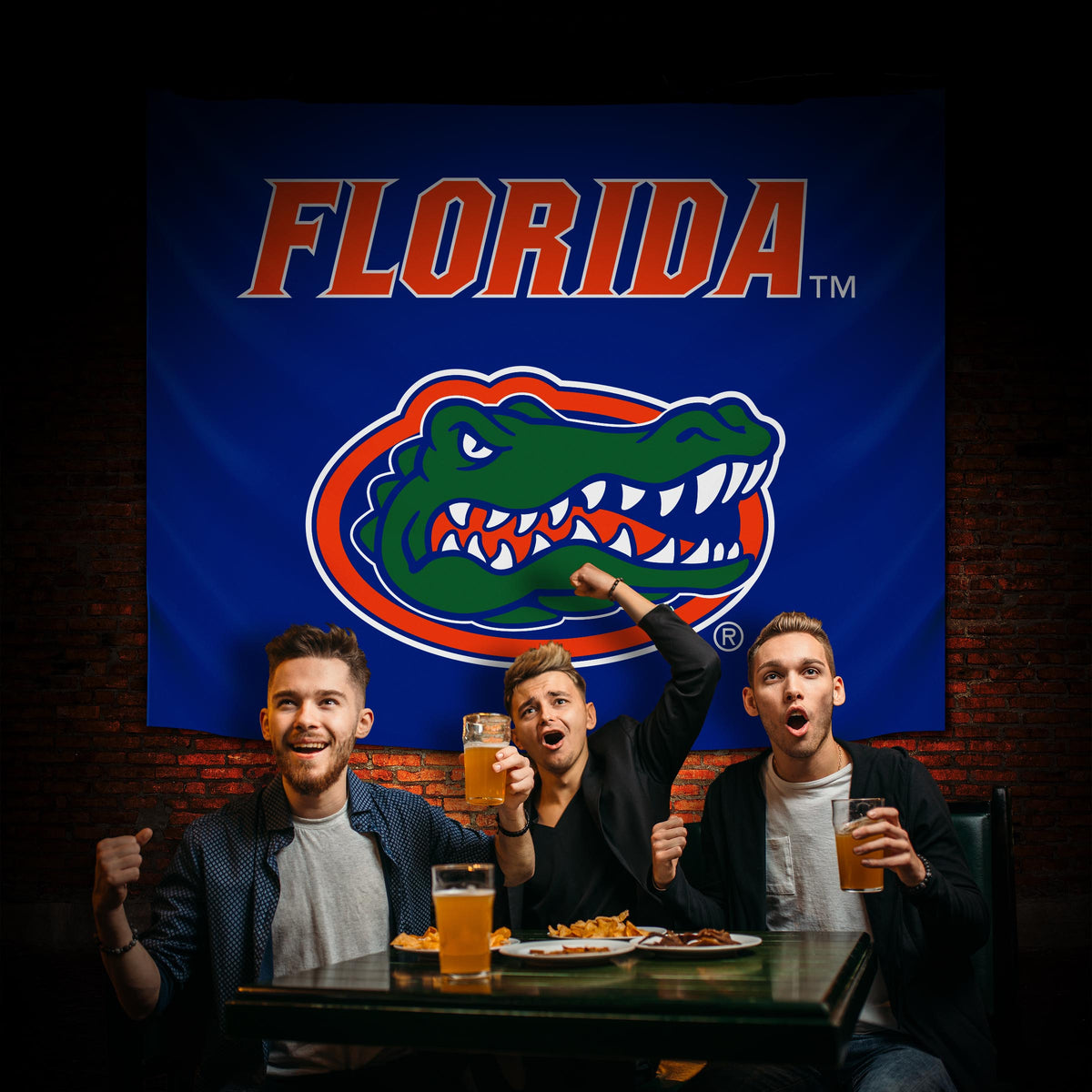 Florida Gators Hanging wall tapestry Lifestyle image