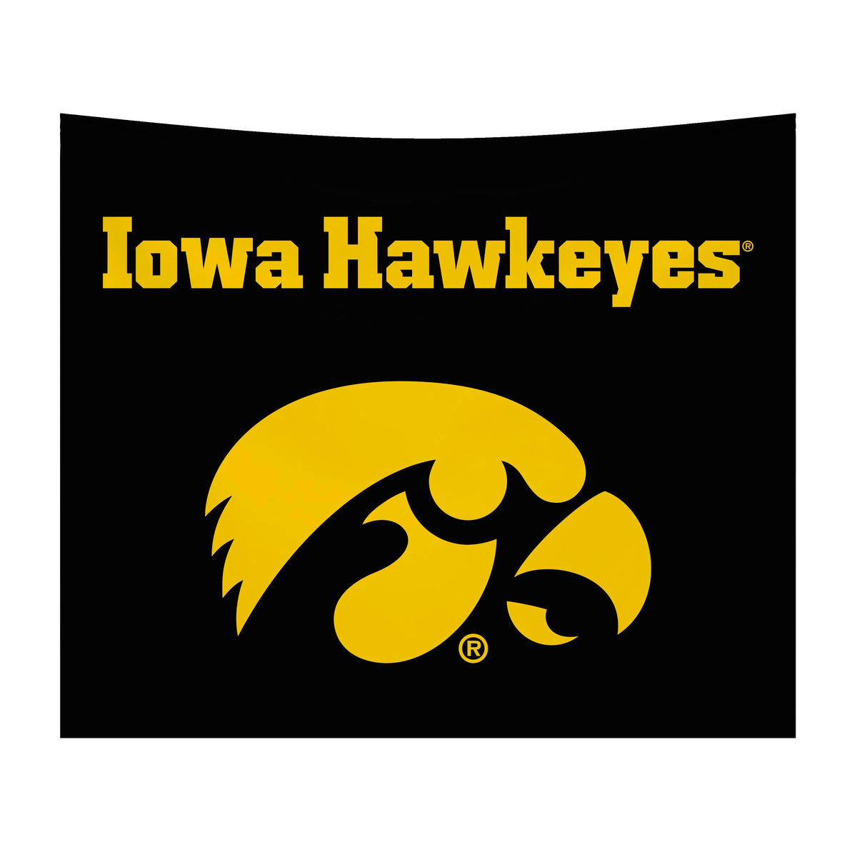 Iowa Hawkeyes NCAA Hanging wall tapestry