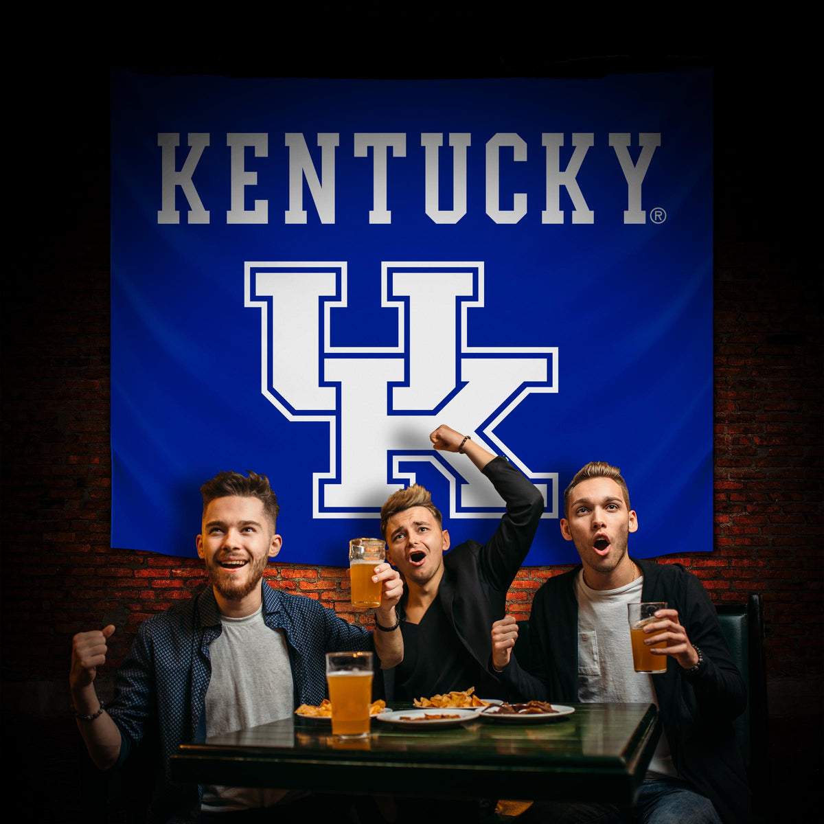 Kentucky Wildcats Hanging wall tapestry Lifestyle image