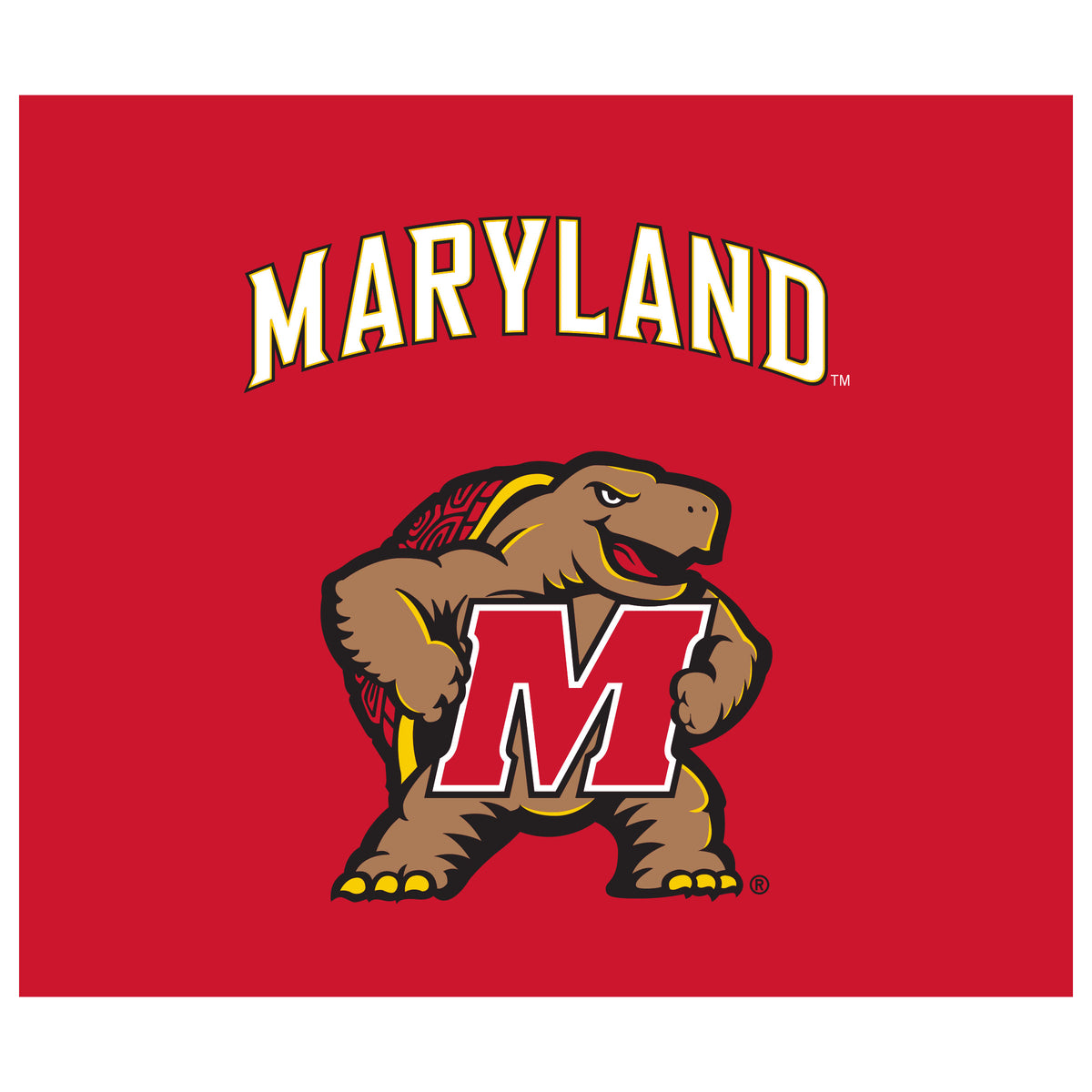 Maryland Terrapins NCAA Hanging wall tapestry flat artwork