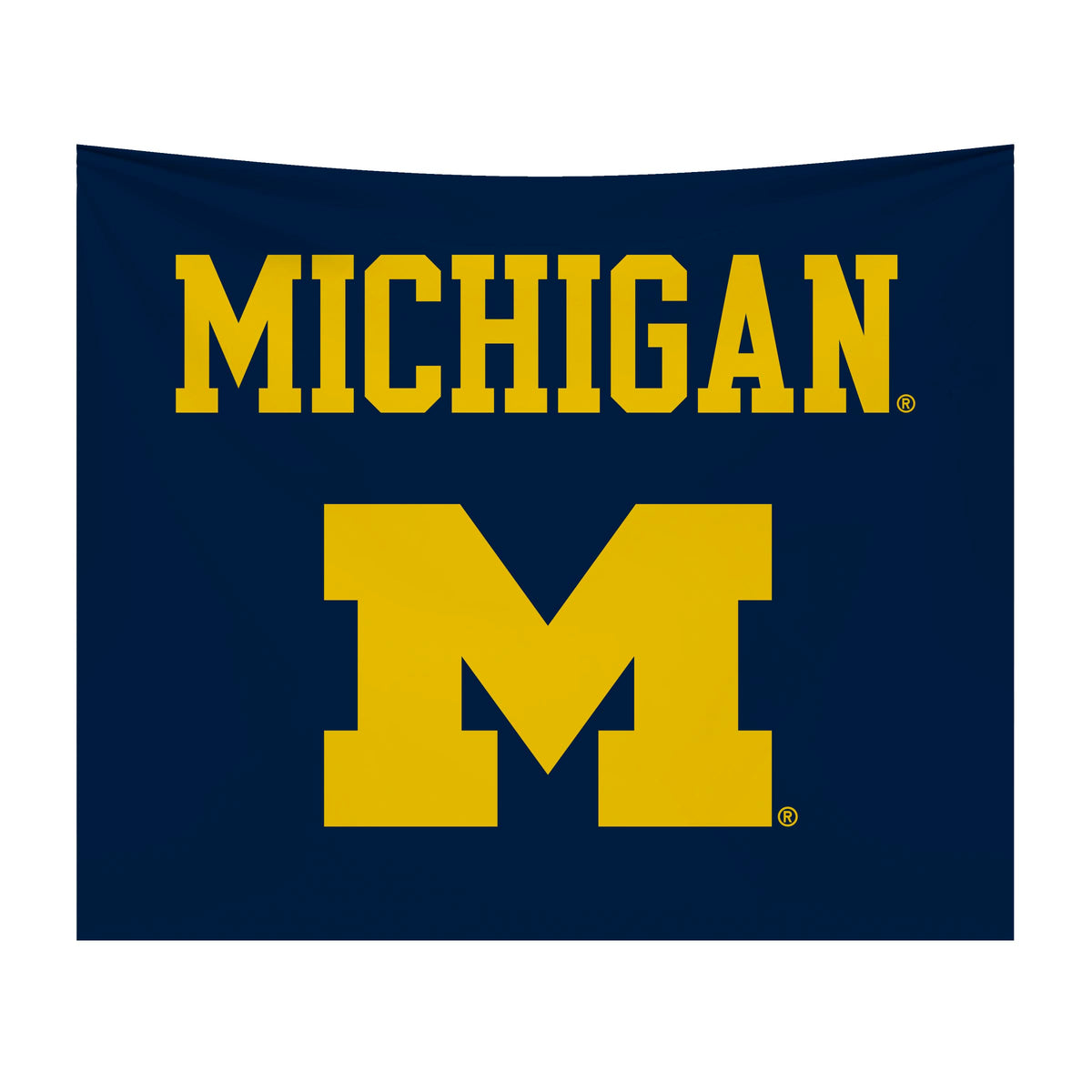 Michigan Wolverines NCAA Hanging wall tapestry