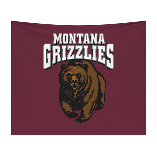 Montana Grizzlies NCAA Hanging wall tapestry