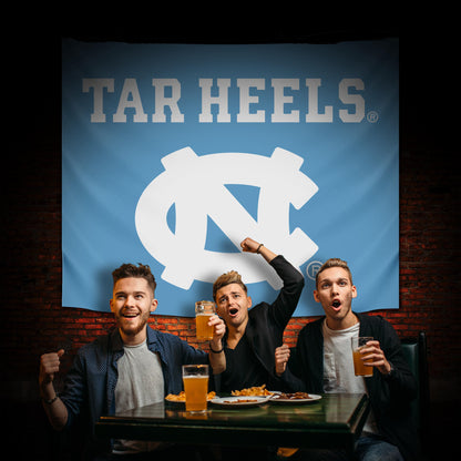 North Carolina Tar Heels Hanging wall tapestry Lifestyle image