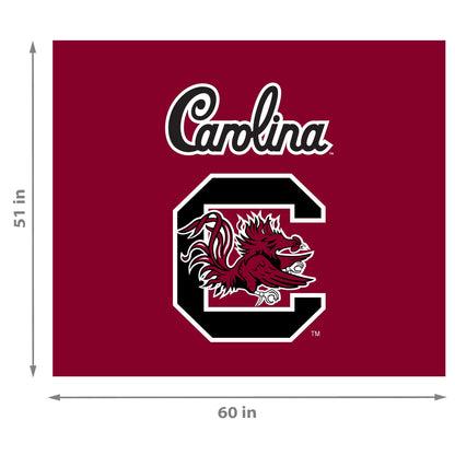 South Carolina Gamecocks NCAA Hanging wall tapestry Dimensions