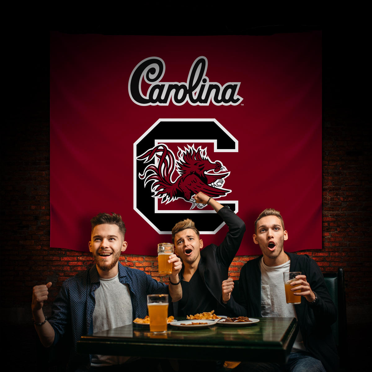 South Carolina Gamecocks Hanging wall tapestry Lifestyle image