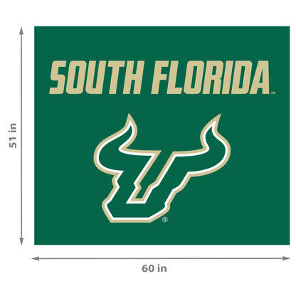 South Florida Bulls NCAA Hanging wall tapestry Dimensions