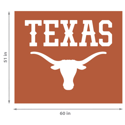 Texas Longhorns NCAA Hanging wall tapestry Dimensions
