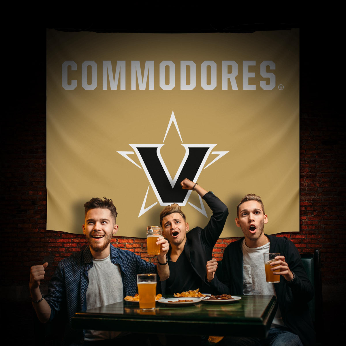 Vanderbilt Commodores Hanging wall tapestry Lifestyle image