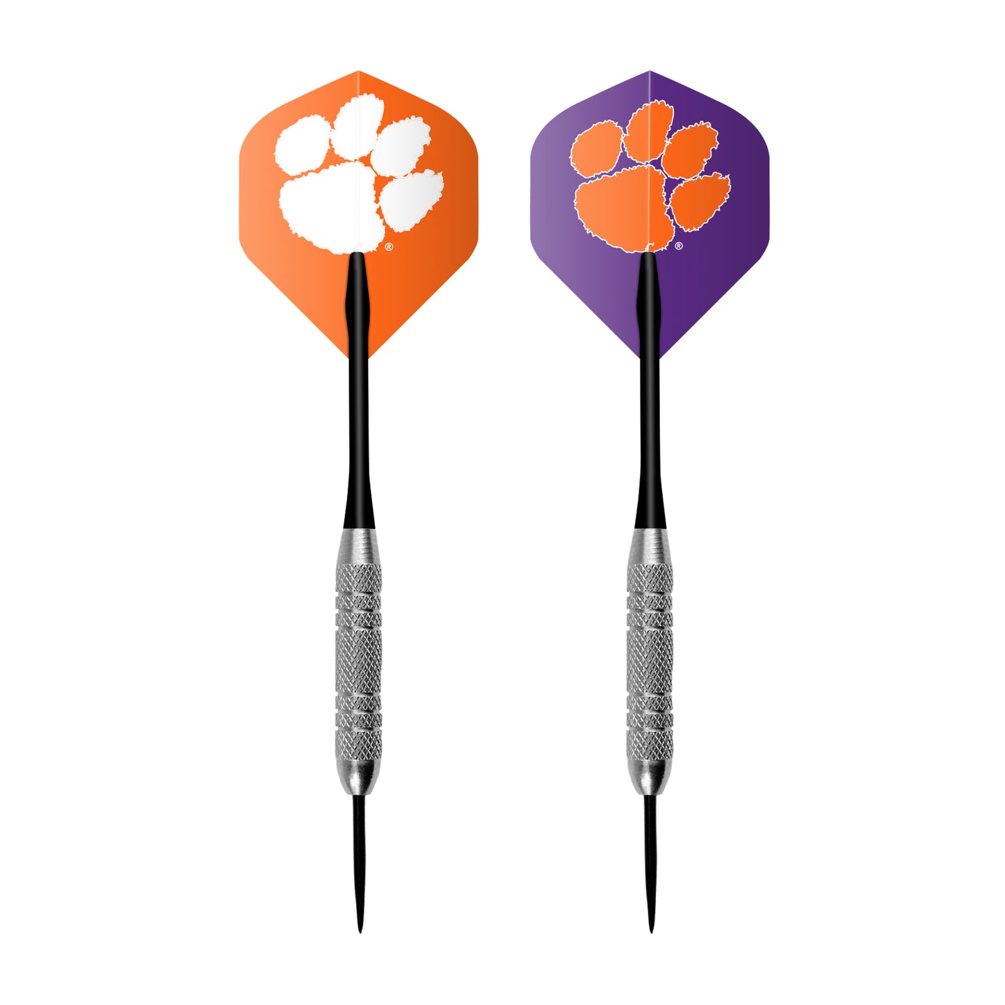 Clemson Tigers Dart Flights - Officially Licensed NCAA Game Room