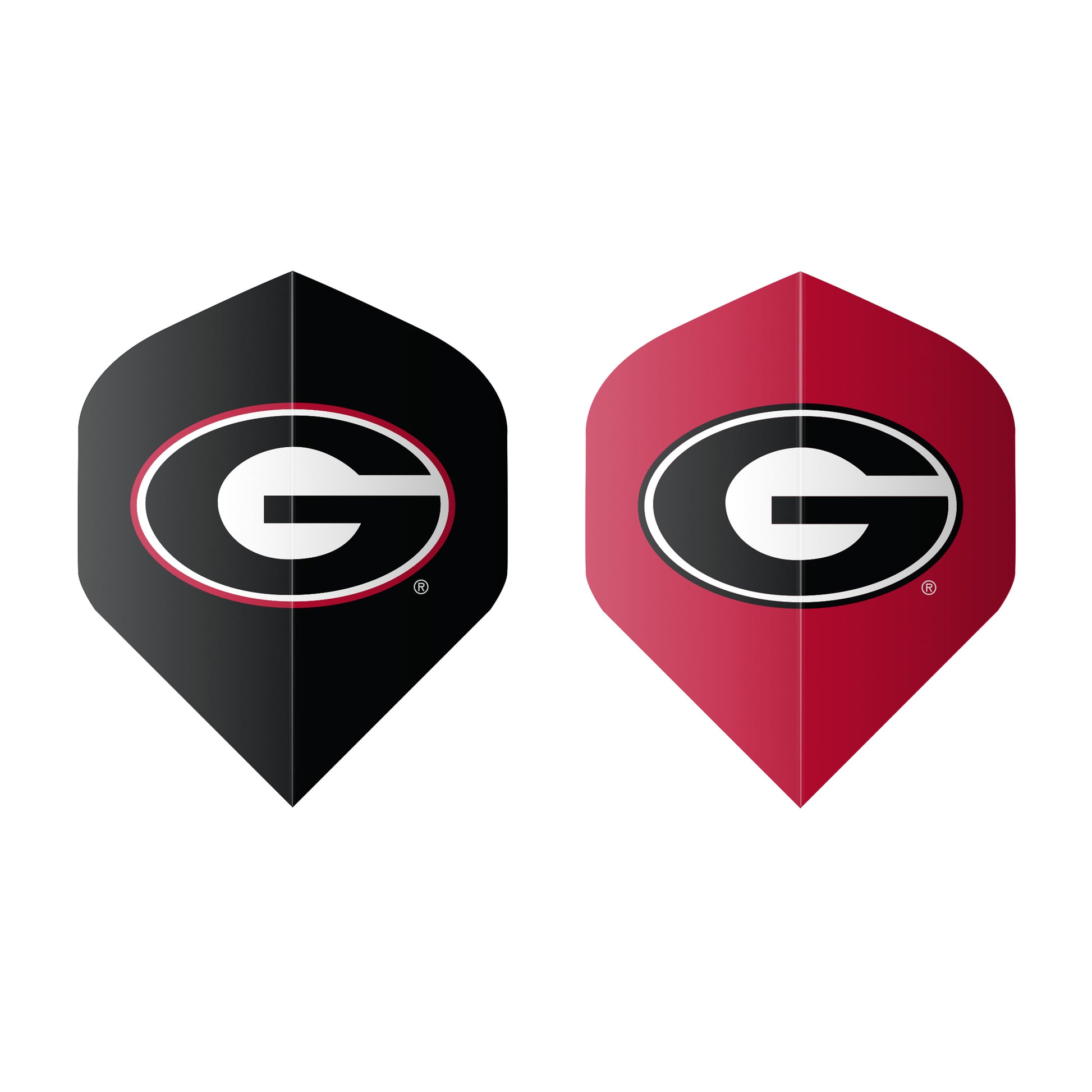 Georgia Bulldogs Dart Flights - Officially Licensed NCAA Game Room
