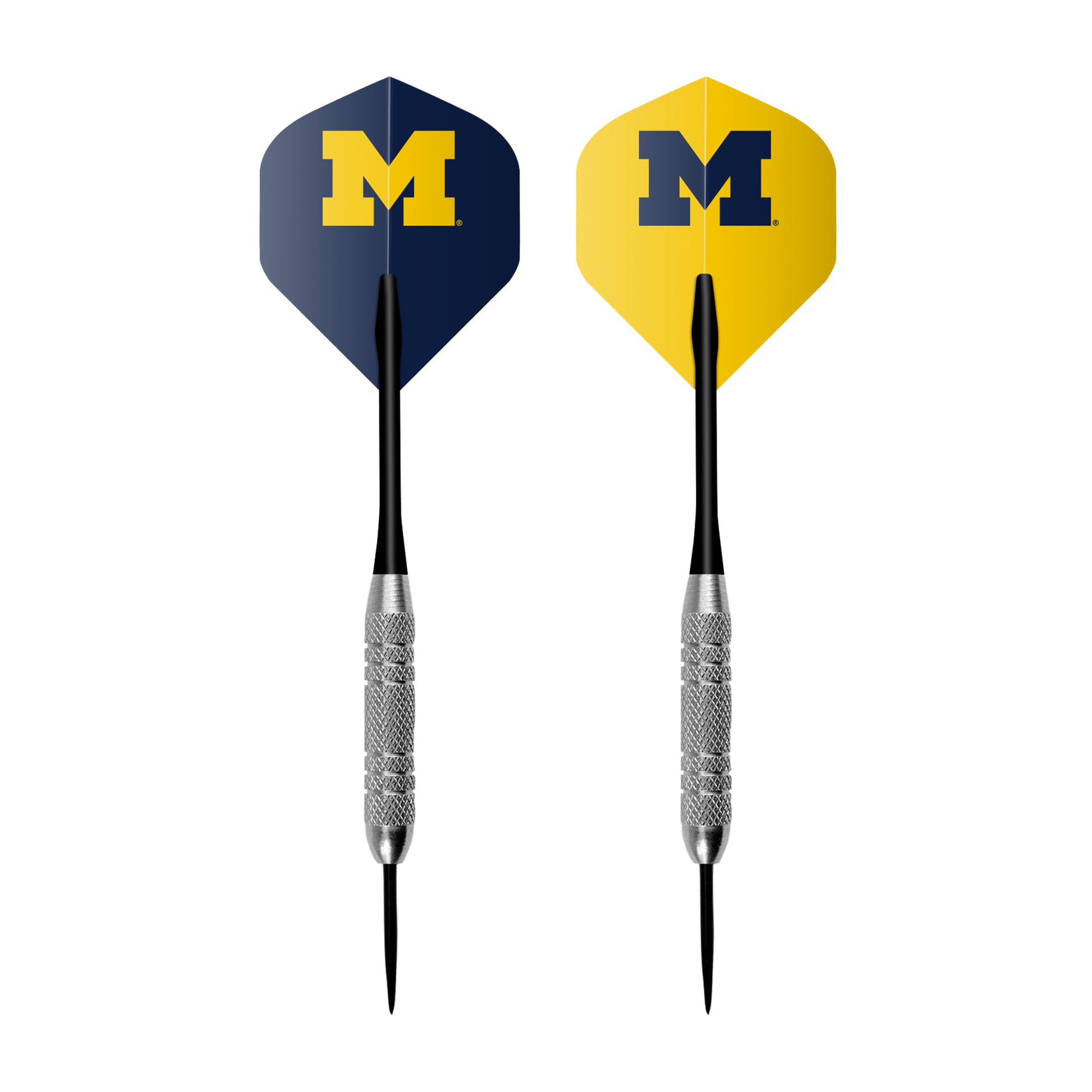 Michigan Wolverines Dart Flights - Officially Licensed NCAA Game Room