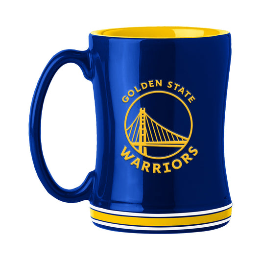 Golden State Warriors relief coffee mug