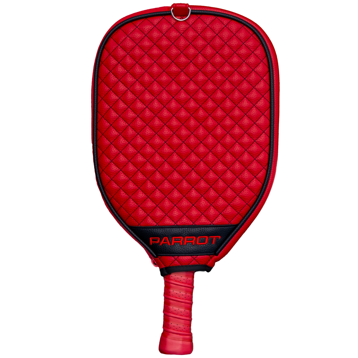 Utah Utes quilted pickleball paddle cover back view