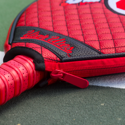 Utah Utes quilted pickleball paddle cover team name