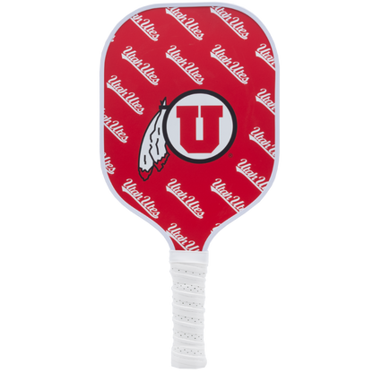 Utah Utes standard pickleball paddle