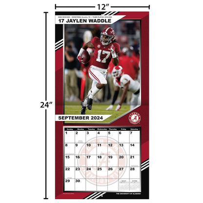 Alabama Crimson Tide Team Photos Wall Calendar Inside