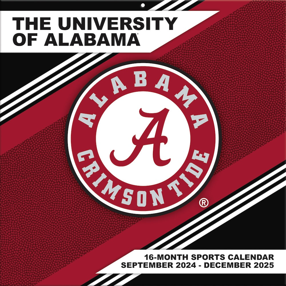 Alabama Crimson Tide Team Photos Wall Calendar