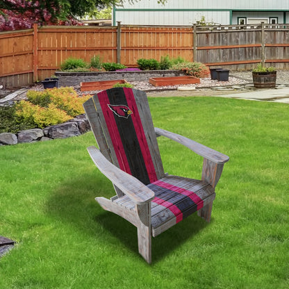 Arizona Cardinals Outdoor Painted Adirondack Chair