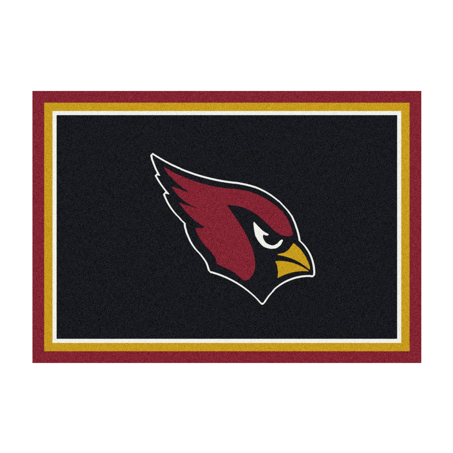 Arizona Cardinals distressed style area rug