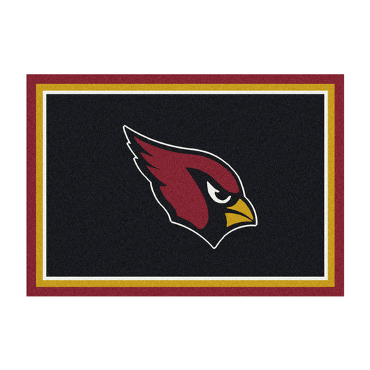 Arizona Cardinals distressed style area rug