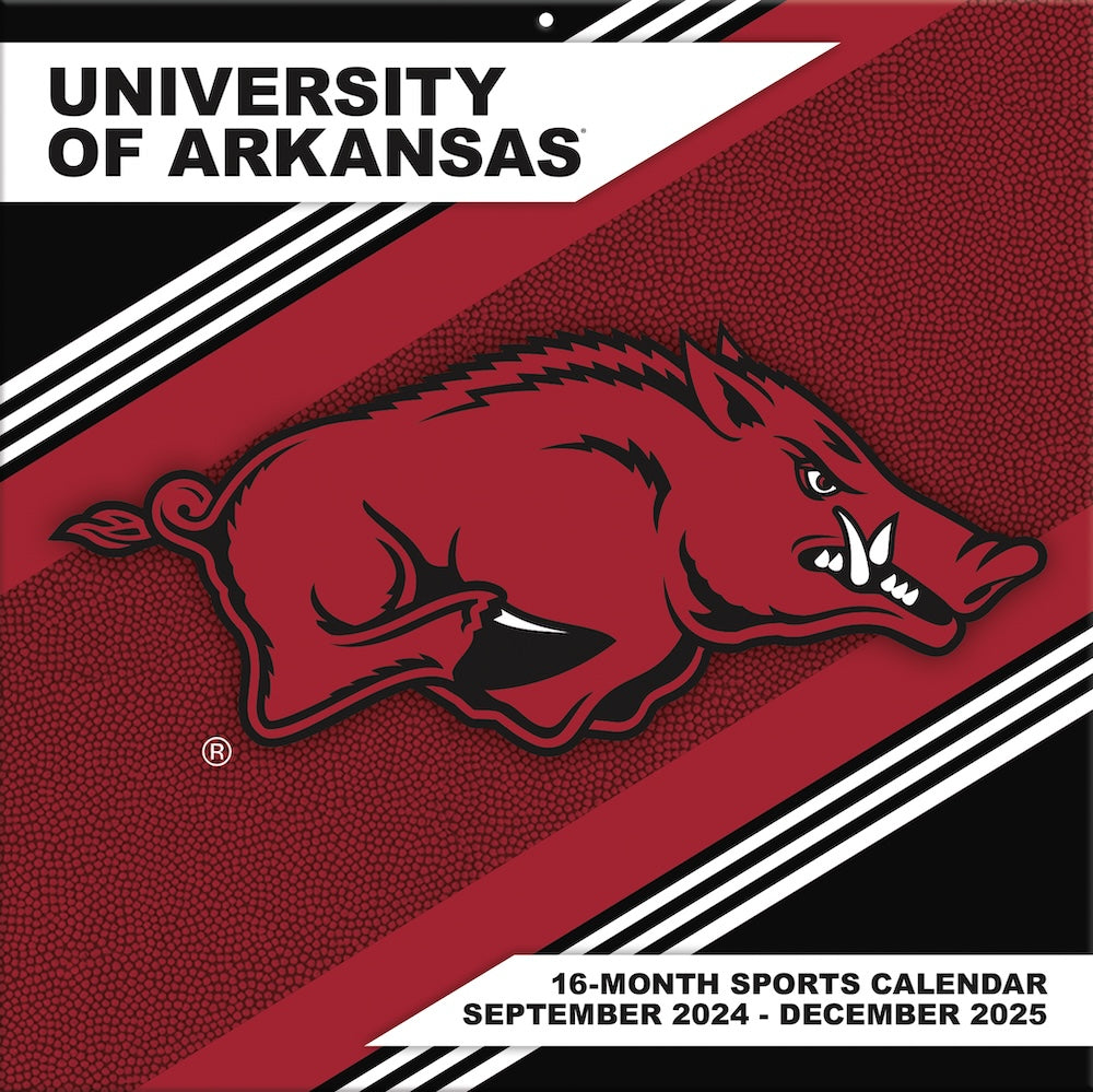 Arkansas Razorbacks Team Photos Wall Calendar