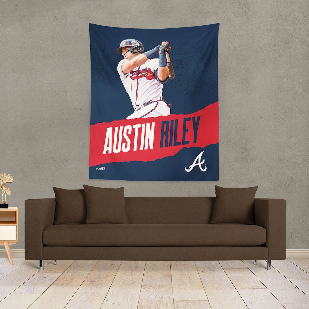 Atlanta Braves Austin Riley wall poster