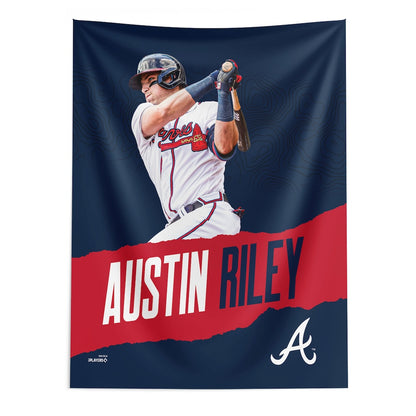 Atlanta Braves Austin Riley wall hanging