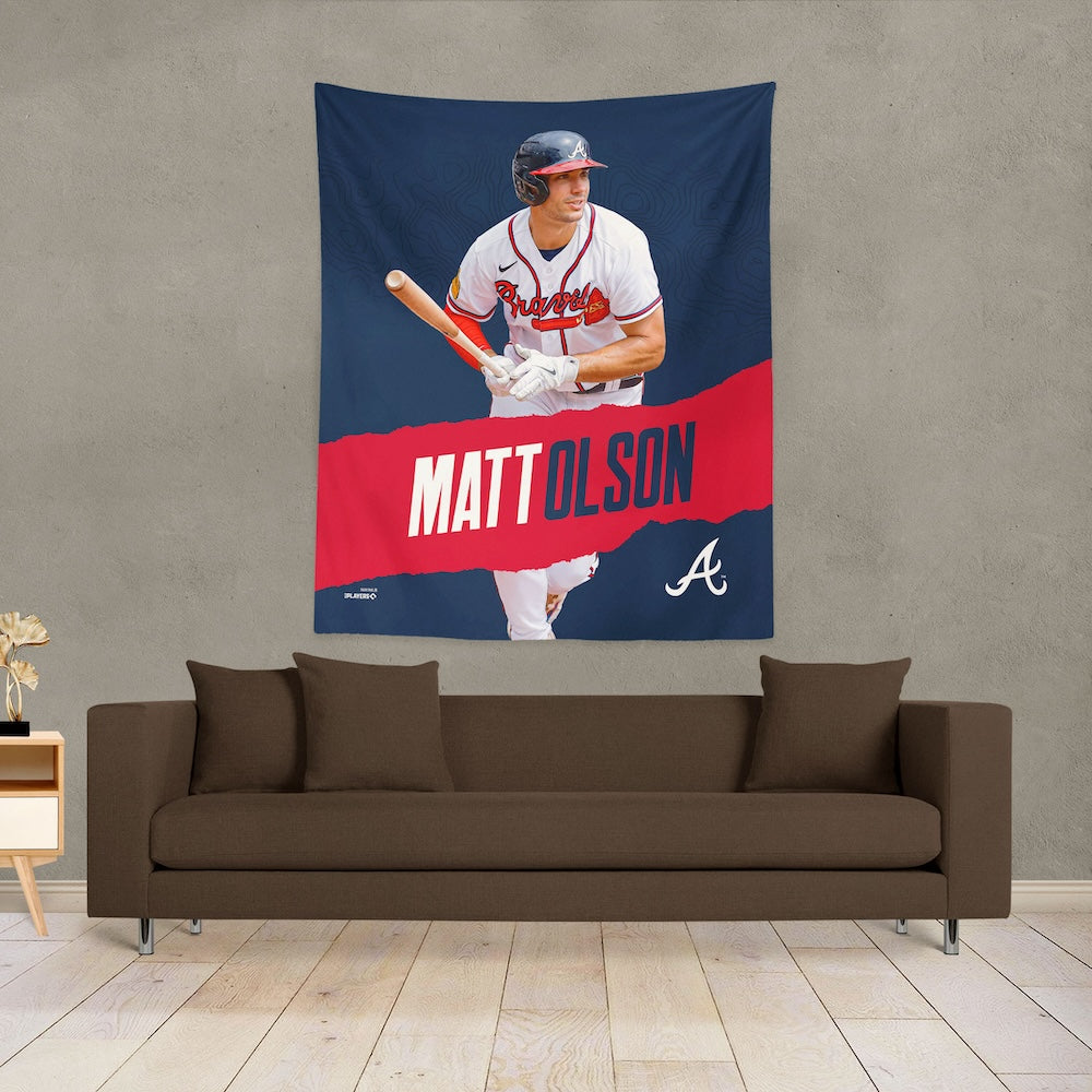 Atlanta Braves Matt Olson wall poster