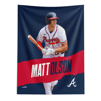 Atlanta Braves Matt Olson wall hanging