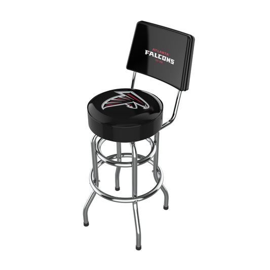Atlanta Falcons Chrome Barstool