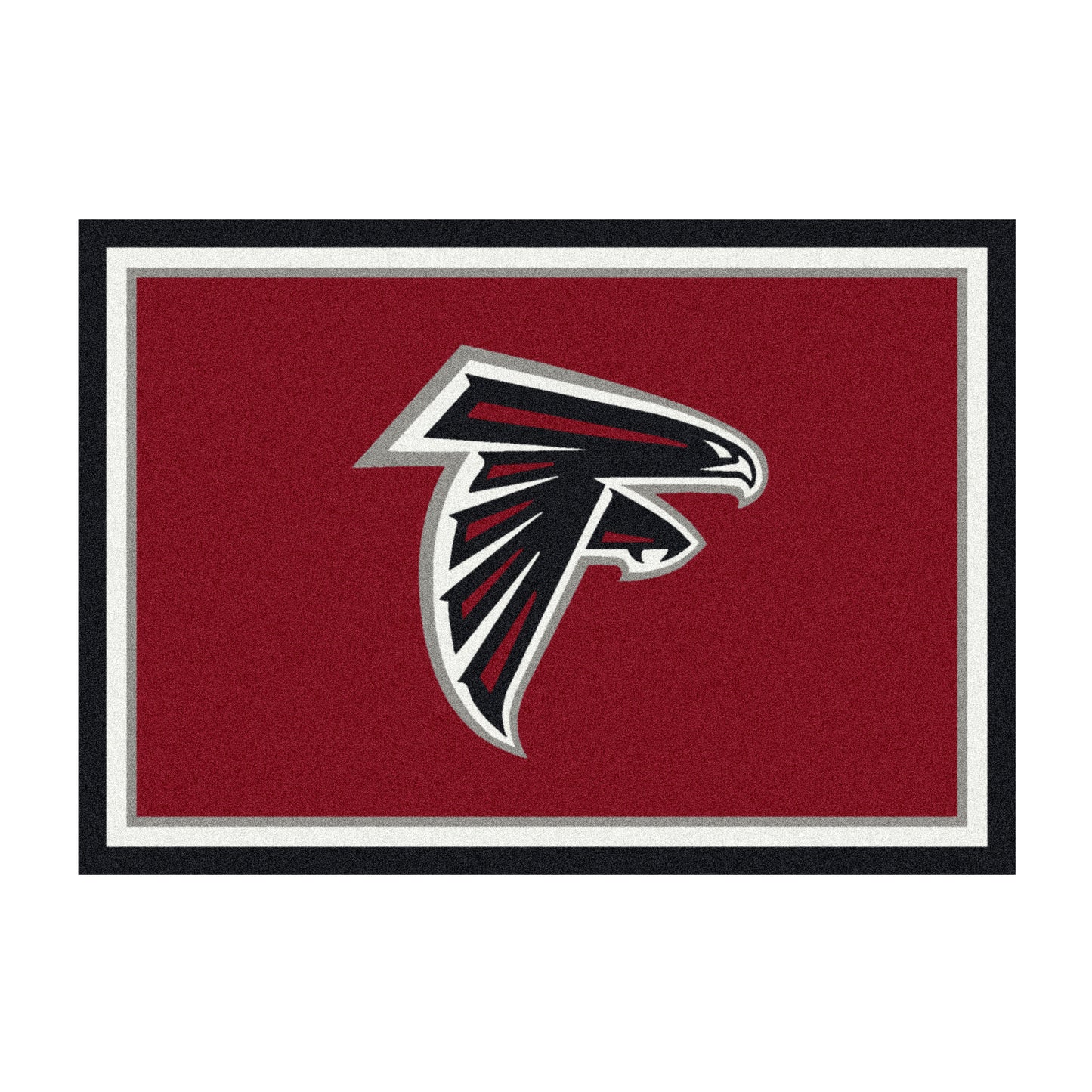 Atlanta Falcons distressed style area rug