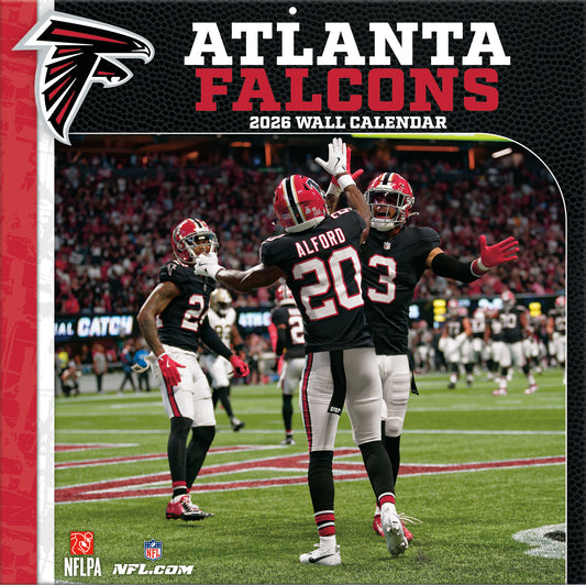 Atlanta Falcons Team Photos Wall Calendar