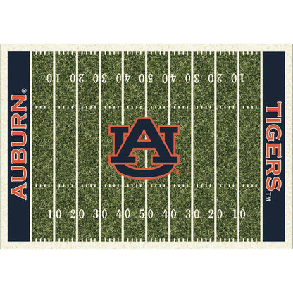 Auburn Tigers home field style area rug