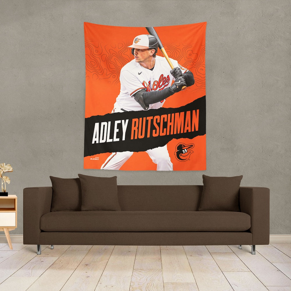 Baltimore Orioles Adley Rutschman wall poster