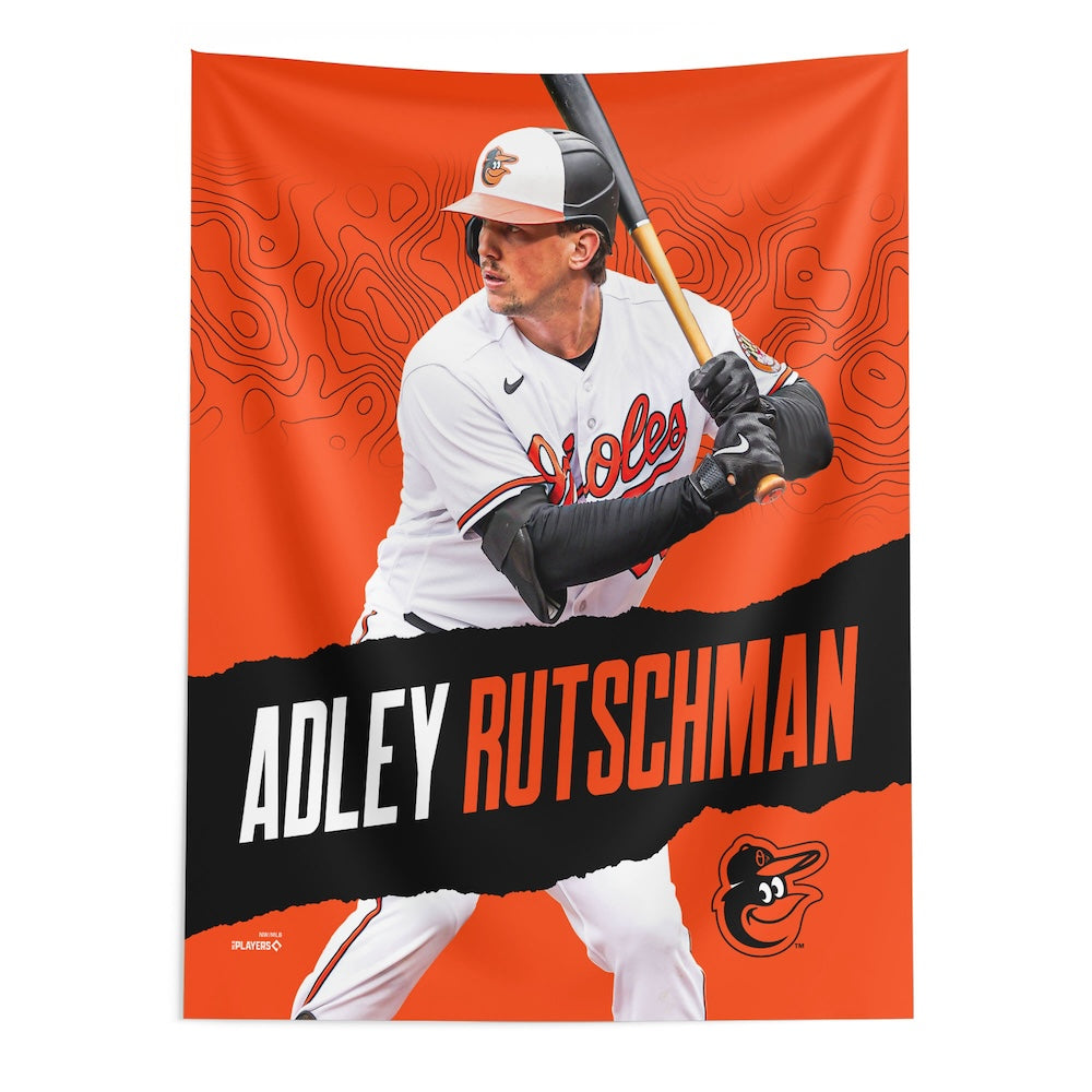 Baltimore Orioles Adley Rutschman wall hanging