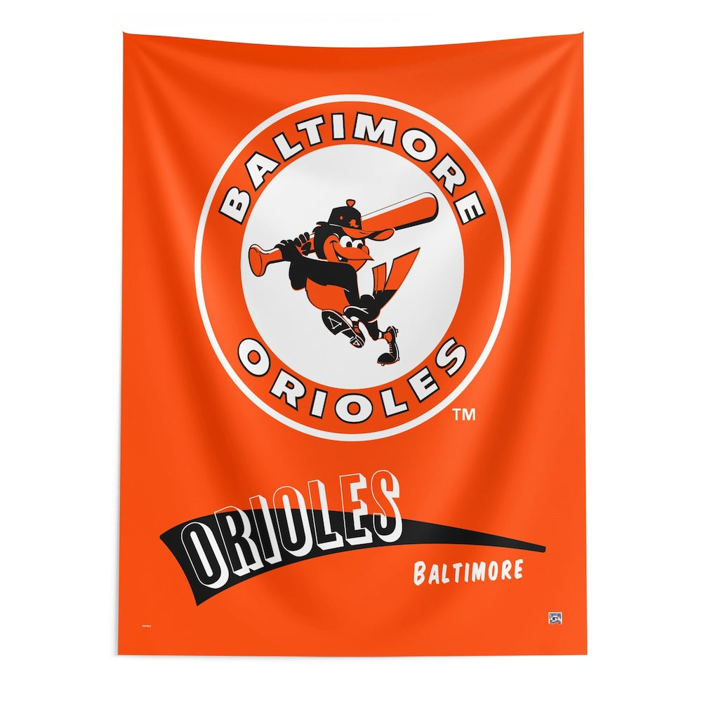 Baltimore Orioles throwback wall hanging