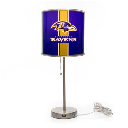 Baltimore Ravens table lamp