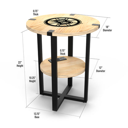 Boston Bruins Table Dimensions