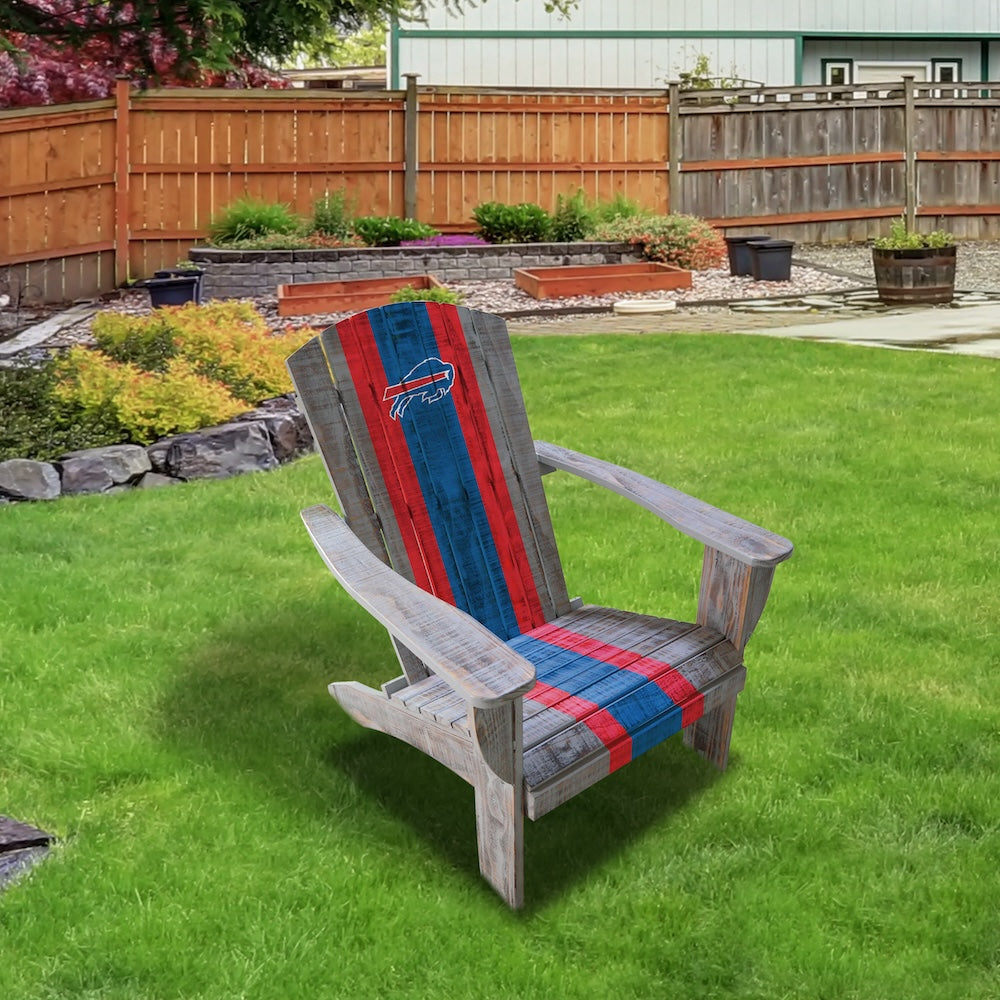 Buffalo Bills Outdoor Painted Adirondack Chair