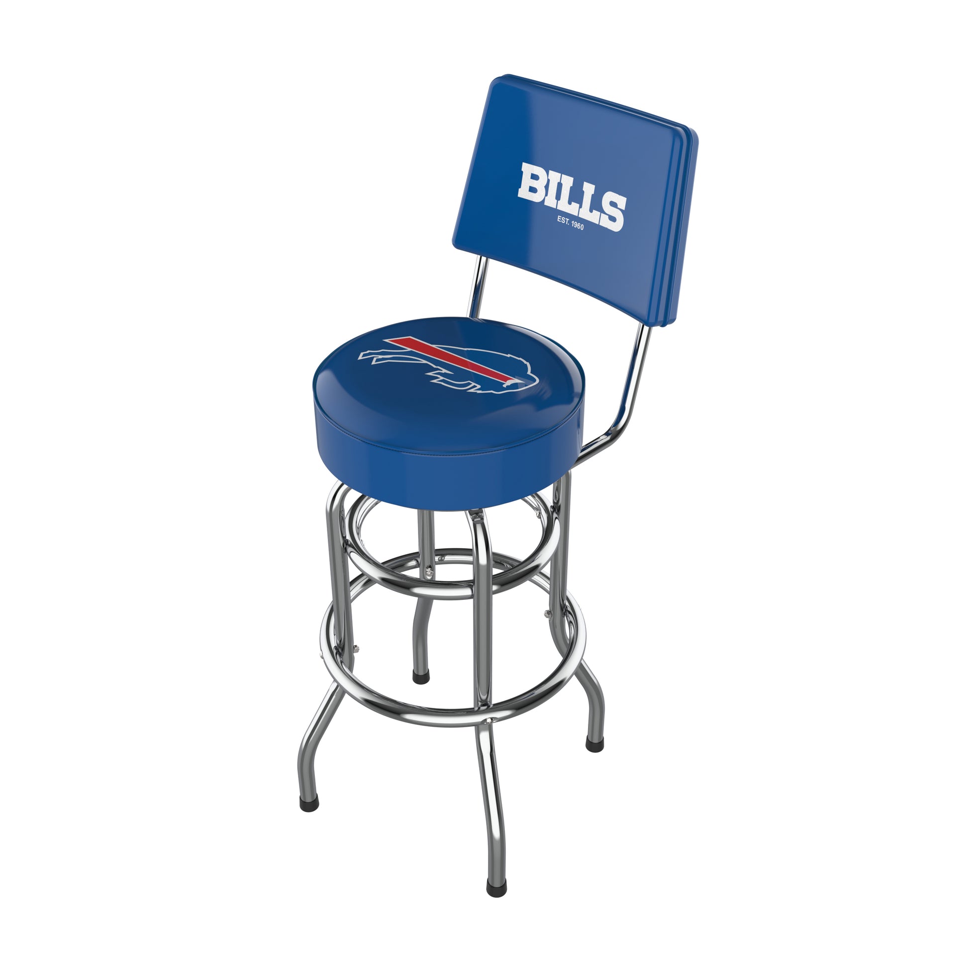 Buffalo Bills Chrome Barstool